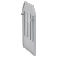 Крышка концевая для клеммы проходной OptiClip D TB 35 сер.  249894 Крышка концевая для клеммы проходной OptiClip D TB 35 сер.  249894