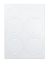 Маркировка для кабеля круг D 55 (уп.40шт)  CIC55554CIW