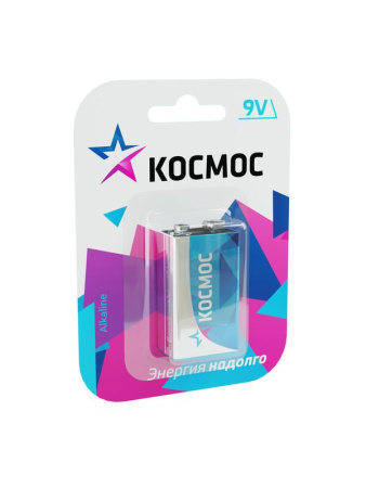 Элемент питания алкалиновый "крона" 6LR61 Максимум BP-1 (блист.1шт)  KOC6LR61MAX1BL