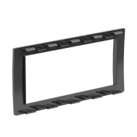 Рамка 4мод. универс. под Brava/VIVA/45х45 черн.  F00013B