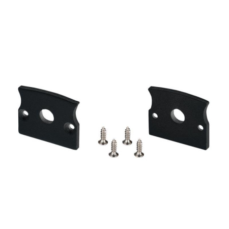 Заглушка СEIL-S14-SHADOW FLAT BLACK с отверстием металл  040781