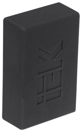 Заглушка КМЗ 15х10 черн. (уп.4шт) ELECOR  EL-KK10D-Z-015-010-K02