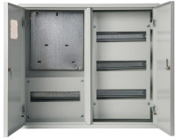 Корпус учетный навесной ЩРУН-3/48 520х585х160 3ф 48мод. IP31 двудверный метал.  30404DEK