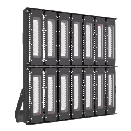 Прожектор светодиодный LAD LED R700-14-PC-30-750-D48-1400L1 ST 1400Вт CRI70 5000К IP67 230В КСС типа "Г" крепление на лире LADesign LADR714PC30750D481400L1ST