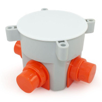 Коробка установочная СП 80-0530 для заливки бетоном безгалогенная (HF) 70х72  80-0530