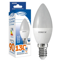 Лампа светодиодная C37 15Вт 6500К Е14 230В свеча  1906