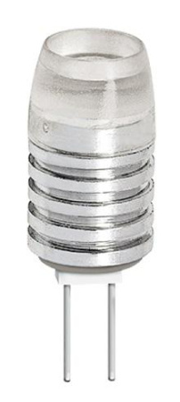 Лампа светодиодная PLED-G4 1.5Вт капсульная 3000К тепл. бел. G4 90лм 12В  1019479