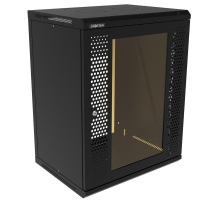 Шкаф настенный телекоммуникационный ТВС-15U-600-450-С+П-9006  05-2151-B