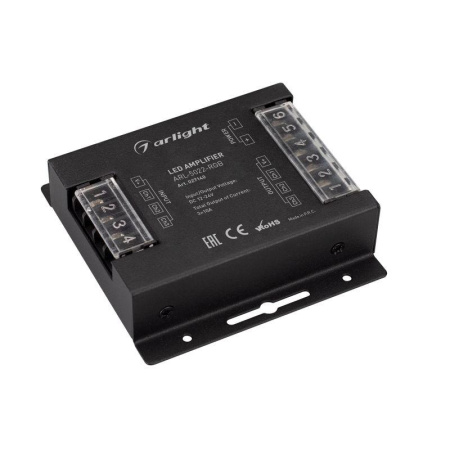 Усилитель ARL-5022-RGB 12-24В 3х10А 360-720Вт IP20 метал.  027140