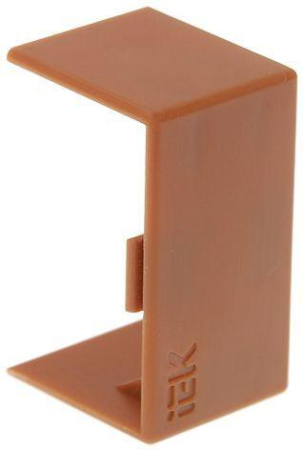 Соединитель на стык КМС 15х10 дуб (уп.4шт) ELECOR  EL-KK10D-S-015-010-K11