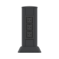 Мини-колонна для эл. установ. 0.35м черн.  19533