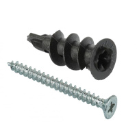 Анкер (дюбель) DRIVA NYLON с шурупом (уп.4шт)  102947 Анкер (дюбель) DRIVA NYLON с шурупом (уп.4шт)  102947