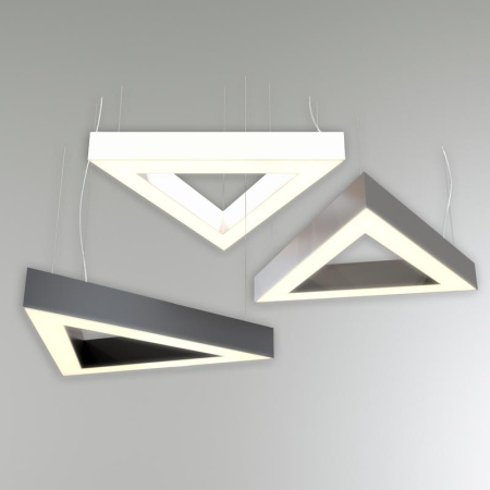 Светильник светодиодный RVE-LBX-HOLE-TRIO-1950-P 154Вт 4000К 1950х1689х100мм подвесной шир. рассеив.=80мм бел.  RVE00000407