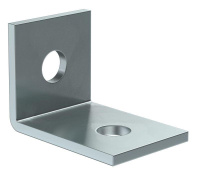 Уголок крепежный одинарный для STRUT-профиля HDZ  CLM50D-UOS-058-40-HDZ