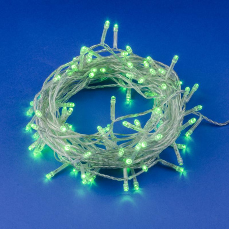 Гирлянда LED ULD-S1000-100/DTA GREEN IP20 10м 100 диодов зел. свет провод прозр.  UL-00007198