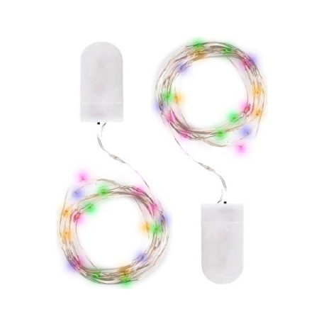 Гирлянда DC-G05-20MS2 20LED RGB 2xCR2032и(в компл.) (уп.2шт)  5047990