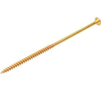 Саморез универсальный острый с потайной головкой 6х90 желт. (уп.10шт)  PR08.8473