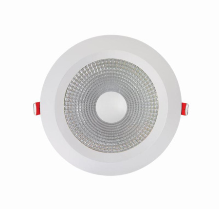 Светильник светодиодный DOWNLIGHT ДВО 45Вт 3000К 4275лм IP20 36 град. ECO CLASS бел.  4058075307537