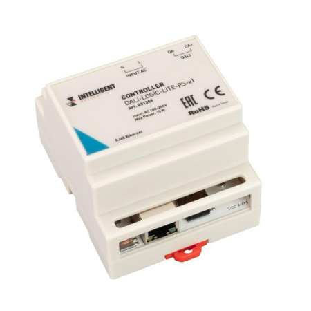 Контроллер INTELLIGENT DALI-LOGIC-LITE-PS-x1 230В Ethernet  031359