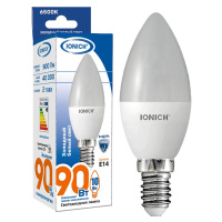 Лампа светодиодная C37 10Вт "Свеча" 6500К Е14 230В холод. бел.  1799