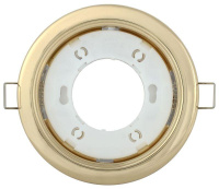 Светильник точечный GX53 встраив. зол.  LUVB0-GX53-1-K22