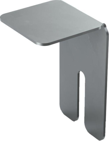Держатель двускатной крышки лотка H50/80мм  CKD50D-DK-050-080