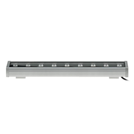 Прожектор светодиодный ULF-L52-12W/RGB/L50 DC24V IP65 SILVER линейный 500мм RGB DC24V алюм.  UL-00008369