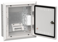 Корпус мультимедиа ЩРв-12 (1х12) бел. TITAN 5  TI5-51-V-012-30