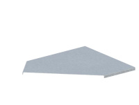 Крышка для лотка углового горизонтального осн.600 сталь 1.5мм ЛМсК-135Г цУТ2.5 СОЭМИ Н0122440148