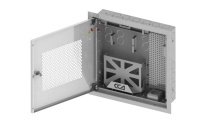 Шкаф квартирный телекоммуникационный встраиваемый с радиопрозрачной дверцей ШТ-НСс пустой ССД 130411-01175