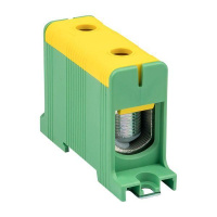 Клемма силовая вводная КСВ 35-150кв.мм желт./зел.  plc-kvs-35-150-y-green