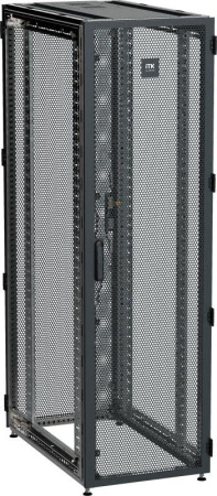 Шкаф серверный 19дюйм 42U 600х1200мм одноствор. чер. by ZPAS РФ  ZP05-42U-0612-PP-R