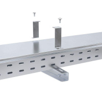 Держатель листового лотка H80 цинк-ламель (аналог гор. оцинк.)  STH080HDZL