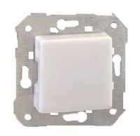 Суппорт 27 с накладкой для светодиод. лампы (75370-39) бел.  27036-35