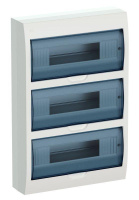 Корпус ЩРН-П-36 Krepta 3 IP41 навесной пластик. бел.  MKP12-N-36-40-05