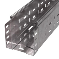 Лоток листовой перфорированный 100х100 L3000 сталь 0.7мм Стандарт  PR16.0004