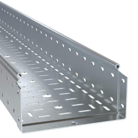 Лоток листовой  перфорированный 100х150 L4000  2.0мм гор. оцинк.  SPH40115HDZ