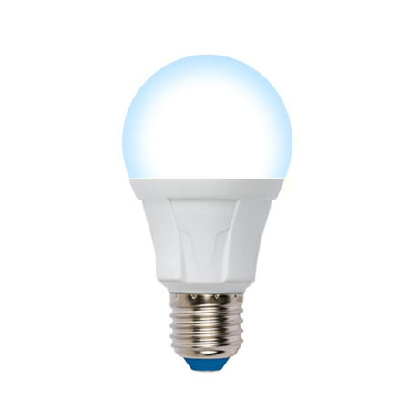 Лампа светодиодная LED-A60 10W/6500K/E27/FR/DIM PLP01WH Яркая 10Вт матовая 6500К холод. бел. E27 диммир. (упак. картон)  UL-00004285