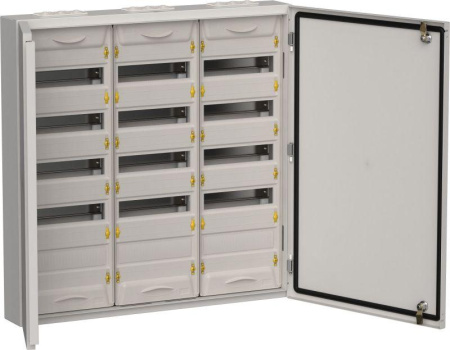 Корпус металлический ЩРн-180 (3х60) 835х830х140 IP54 сер. TITAN 5  TI5-50-N-3X060-54-7035