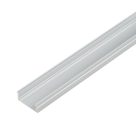 Профиль алюминиевый для LED ленты UFE-A12 SILVER 200 POLYBAG накладной анодир. (дл.2м)  UL-00004051