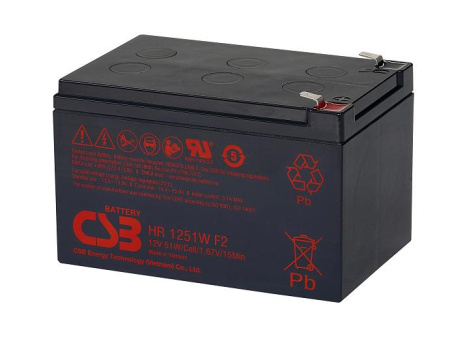 Аккумулятор 12В 12.75А.ч  HR1251W F2 
