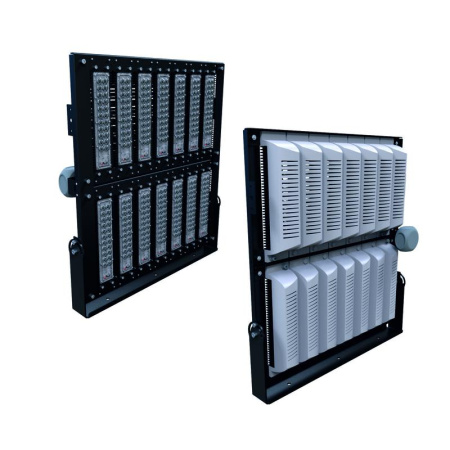 Светильник светодиодный LAD LED R500-14-30-6-1000L 1000Вт 5000К IP67 134100лм 100-305В КСС типа "Г" крепление на лире бел. LADesign LADLED143061000L