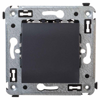 Вывод кабеля из стены Avanti "Черный матовый"  4412983