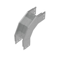 Угол для лотка вертикальный внешний 90град. 100х80 сталь 1мм "ПЛЮС" VLplus90-80-100 HD КМ PL1448