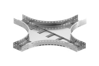 Ответвитель крестообразный с дном LHT 900х80 1.5мм гор. оцинк.  LHTC-B.9008.15.HDZ