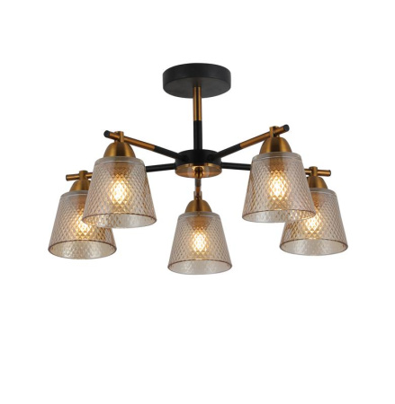 Люстра Kello Е27х5 60Вт IP20  FR4015PL-05BBZ