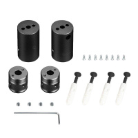 Крепление MOONLIGHT-VT-CEILING-DL-D18 Black металл (комплект)  048590 Крепление MOONLIGHT-VT-CEILING-DL-D18 Black металл (комплект)  048590