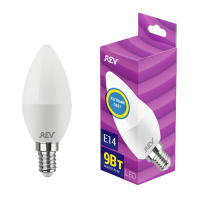 Лампа светодиодная С37 E14 9Вт 675лм 2700К теплый свет свеча  32410 2