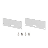 Заглушка LINIA60-FANTOM с отверстием алюм. комплект  046412 Заглушка LINIA60-FANTOM с отверстием алюм. комплект  046412