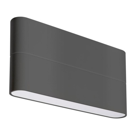 Светильник SP-WALL-FLAT-S170x90-2x6W Warm3000 (GR 120 deg 230В) (IP54 металл)  032412